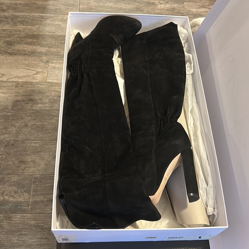 DIOR boots black thigh  high boots - Picture 5 of 5